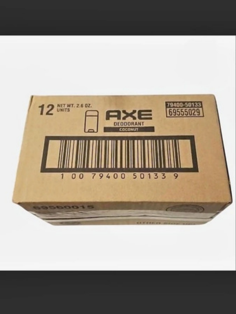 AXE Pure Coconut Deodorant 2.6 oz NWT (12 Pack)